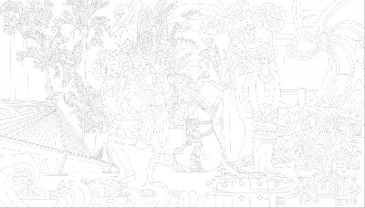 民族團結(jié)浮雕雕塑原創(chuàng)手繪設(shè)計稿