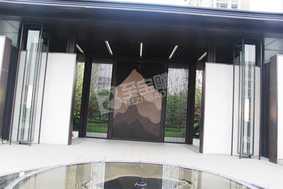 大家地產(chǎn)富陽(yáng)金鈺府雕塑制作及安裝項(xiàng)目