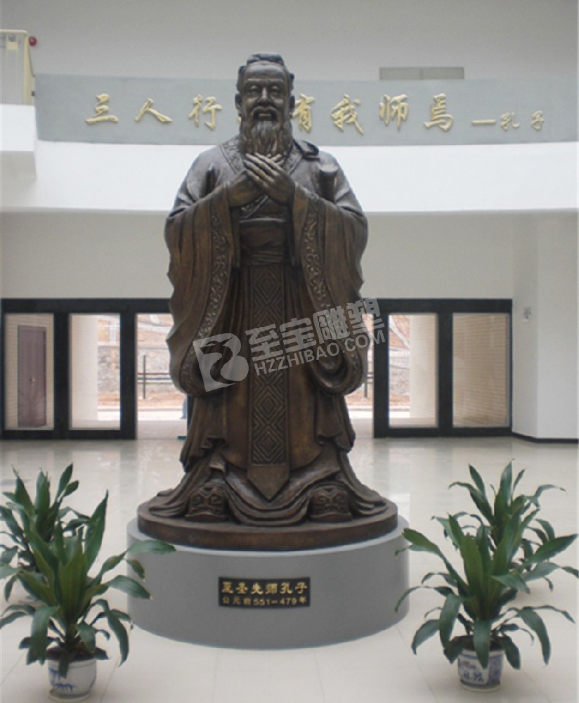 校園文化學(xué)?？鬃硬Ａт摲伦香~人物浮雕壁畫玻璃鋼仿鑄銅雕塑定制