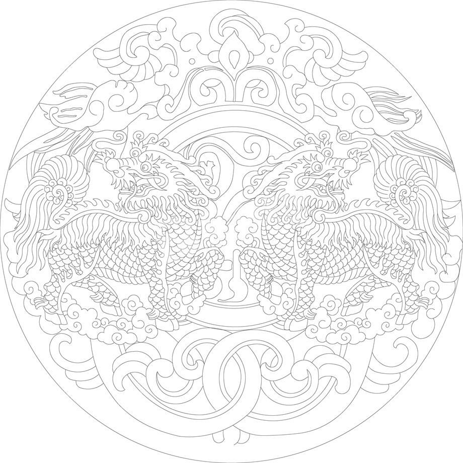 人文歷史浮雕雕塑原創(chuàng)手繪設(shè)計稿