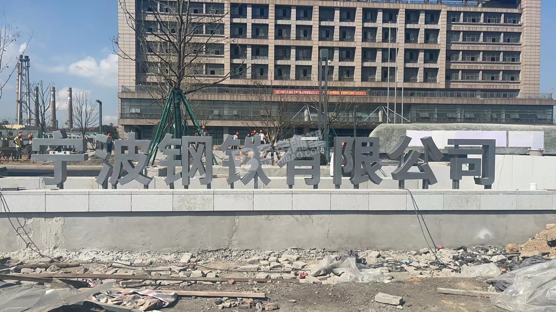 寧波鋼鐵有限公司吊鉤雕塑項(xiàng)目