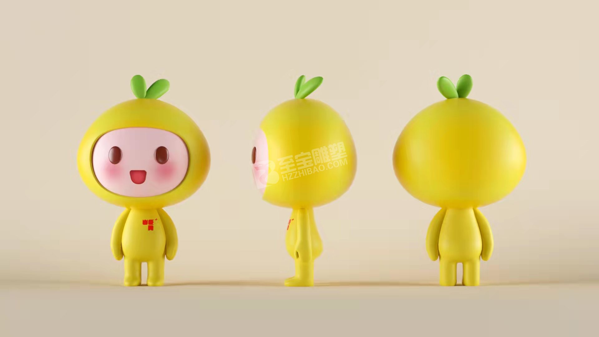 臺(tái)州文旦觀光風(fēng)情帶建設(shè)玻璃鋼IP娃娃雕塑項(xiàng)目